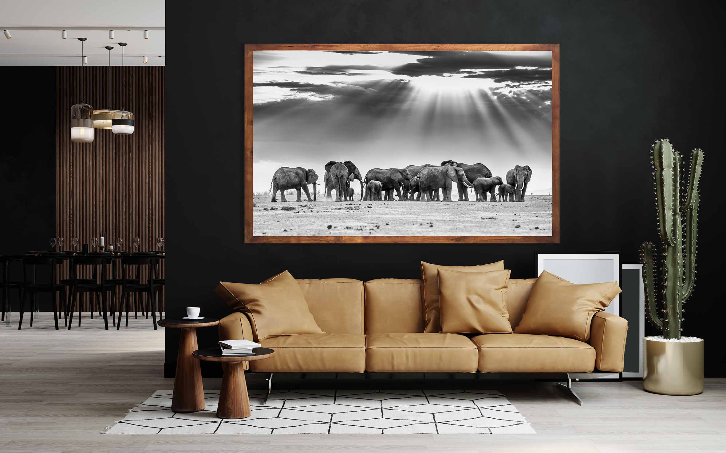 A collection of Wildlife African Art and Prints